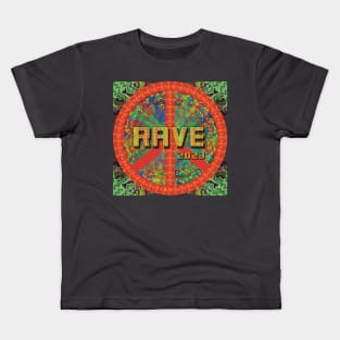 Rave 2023 - Peace Sign Kids T-Shirt